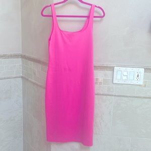 Zara size large pink dress